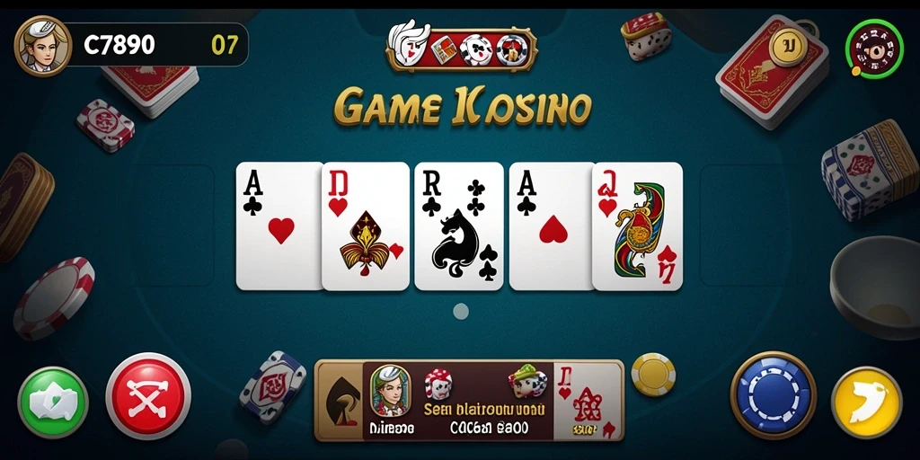 Tampilan gameplay seru dari C7890 yang sangat menarik.